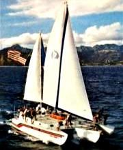 1968 Custom Hedley Nicol Trimaran Voyager
